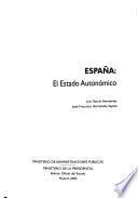 Libro España, el estado autonómico