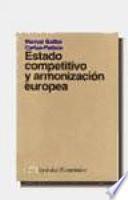 Libro Estado competitivo y armonización europea