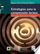 Libro Estrategias para la comprensión lectora