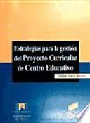 Libro Estrategias para la gestión curricular del centro educativo