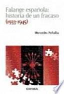 Libro Falange española
