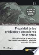 Libro Fiscalidad de los productos y operaciones financieras