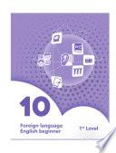 Libro Foreign language English beginner 10