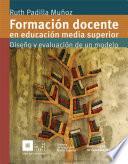 Libro Formación docente en educación media superior