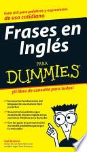 Libro Frases en Ingles Para Dummies