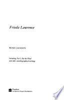 Libro Frieda Lawrence