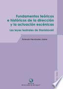 Libro Fundamentos teóricos e históricos de la dirección y la actuación escénicas