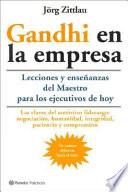 Libro Gandhi en la empresa