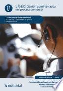 Libro Gestión administrativa del proceso comercial. ADGD0308