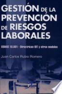 Libro Gestión de la Prevención de Riesgos Laborales
