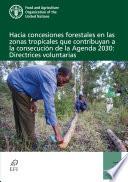 Libro Hacia concesiones forestales en las zonas tropicales que contribuyan a la consecución de la Agenda 2030