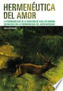 Libro Hermenéutica del amor