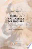 Libro Hipócrates sobre la naturaleza del hombre