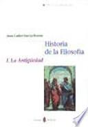 Libro Historia de la filosofía: La Antigüedad