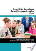 Libro Impartición de acciones formativas para el empleo