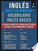 Libro Inglés (Inglés Sin Barreras) Vocabulario Ingles Basico - 3 - GHI