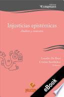 Libro Injusticias epistémicas