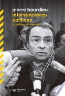 Libro Intervenciones políticas: un sociólogo en la barricada