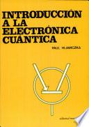 Libro Introducción a la electrónica cuántica