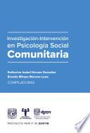 Libro Investigación intervención en Psicología social comunitaria