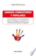 Libro Jardines comunitarios y populares