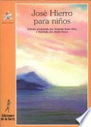 Libro José Hierro para niños