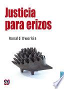 Libro Justicia para erizos