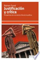 Libro Justificación y crítica