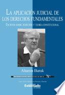 Libro La aplicación judicial de los derechos fundamentales