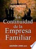 Libro La continuidad de la empresa familiar