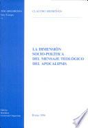 Libro La dimensión socio-política del mensaje teológico del Apocalipsis