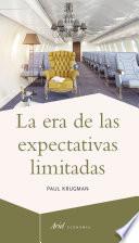 Libro La era de las expectativas limitadas