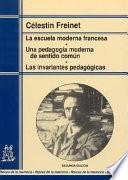 Libro La escuela moderna francesa