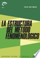 Libro La Estructura Del Método Fenomenológico