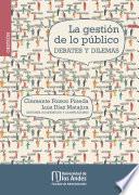 Libro La gestión de lo público