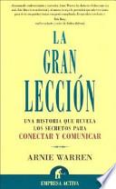 Libro La Gran Lección