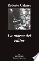 Libro La marca del editor