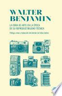 Libro La obra de arte en la época de su reproductibilidad técnica