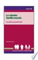 Libro La relación familia-escuela