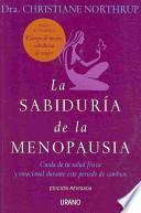 Libro La sabiduría de la menopausia