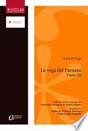 Libro La vega del Parnaso. Tomo III