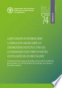 Libro Labor conjunta de Koronivia sobre la agricultura: análisis sobre las comunicaciones respecto al Tema 2(A) – Las modalidades para poner en práctica los resultados de los cinco talleres