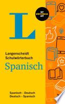 Libro Langenscheidt Schulwörterbuch Spanisch