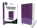 Libro LBLA Santa Biblia Ultrafina, Leathersoft, Lavanda