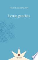 Libro Letras gauchas