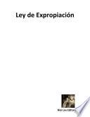 Libro Ley de Expropiación