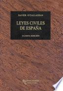 Libro Leyes civiles de España