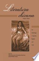 Libro Literatura Chicana, 1965-1995