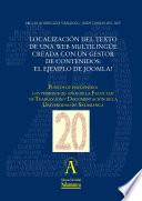 Libro Localización del texto de una web multilingüe creada con un gestor de contenidos: el ejemplo de Joomla!