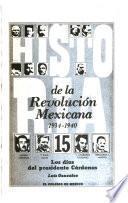 Libro Los días del presidente Cárdenas